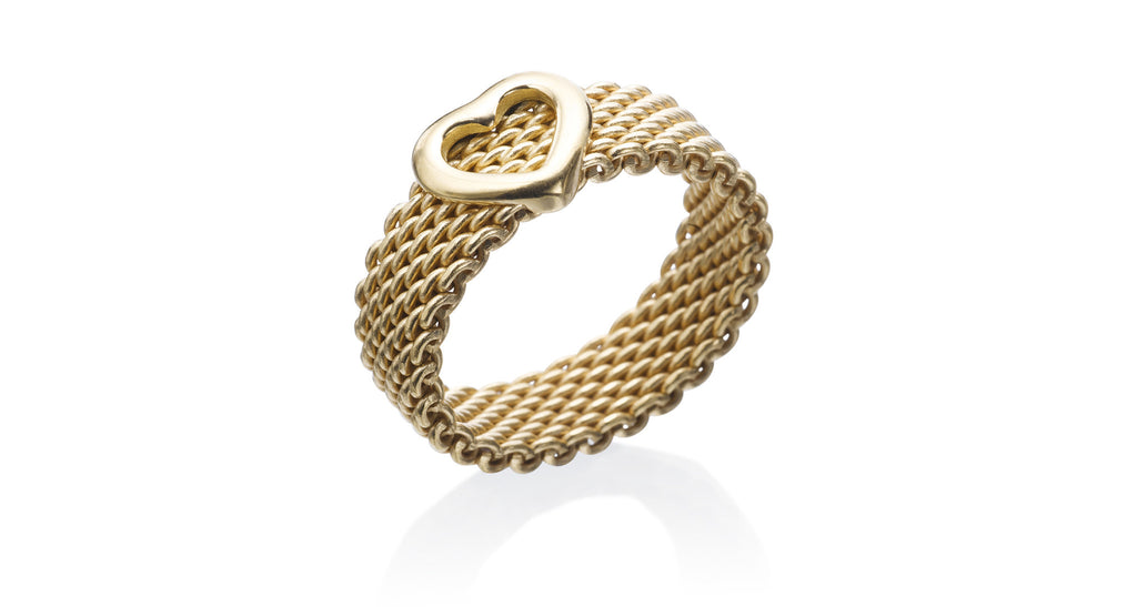 ‘Somerset' Gold Heart Ring