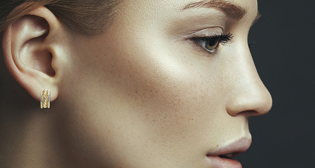 Gold Mini Hoop Earrings