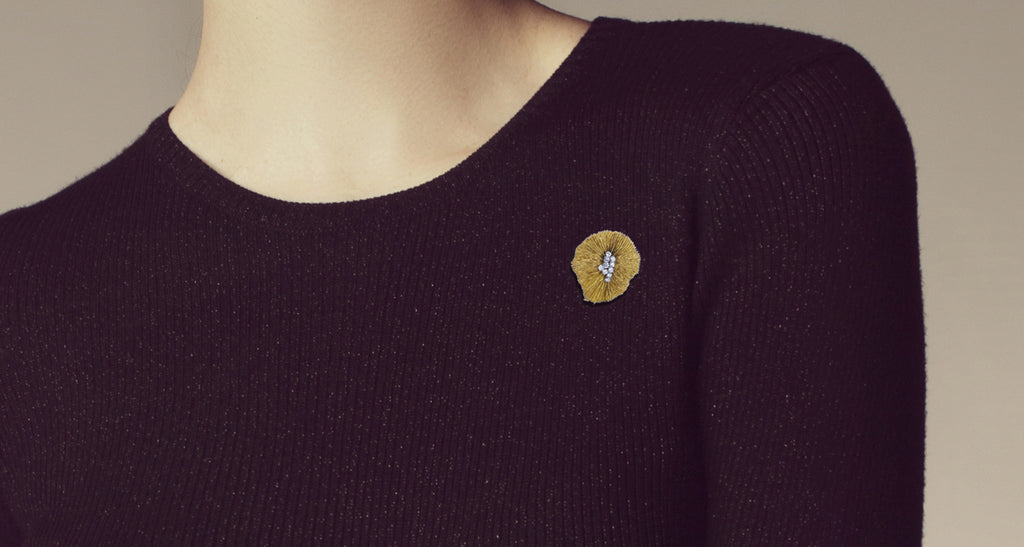 Gold & Diamond Pin