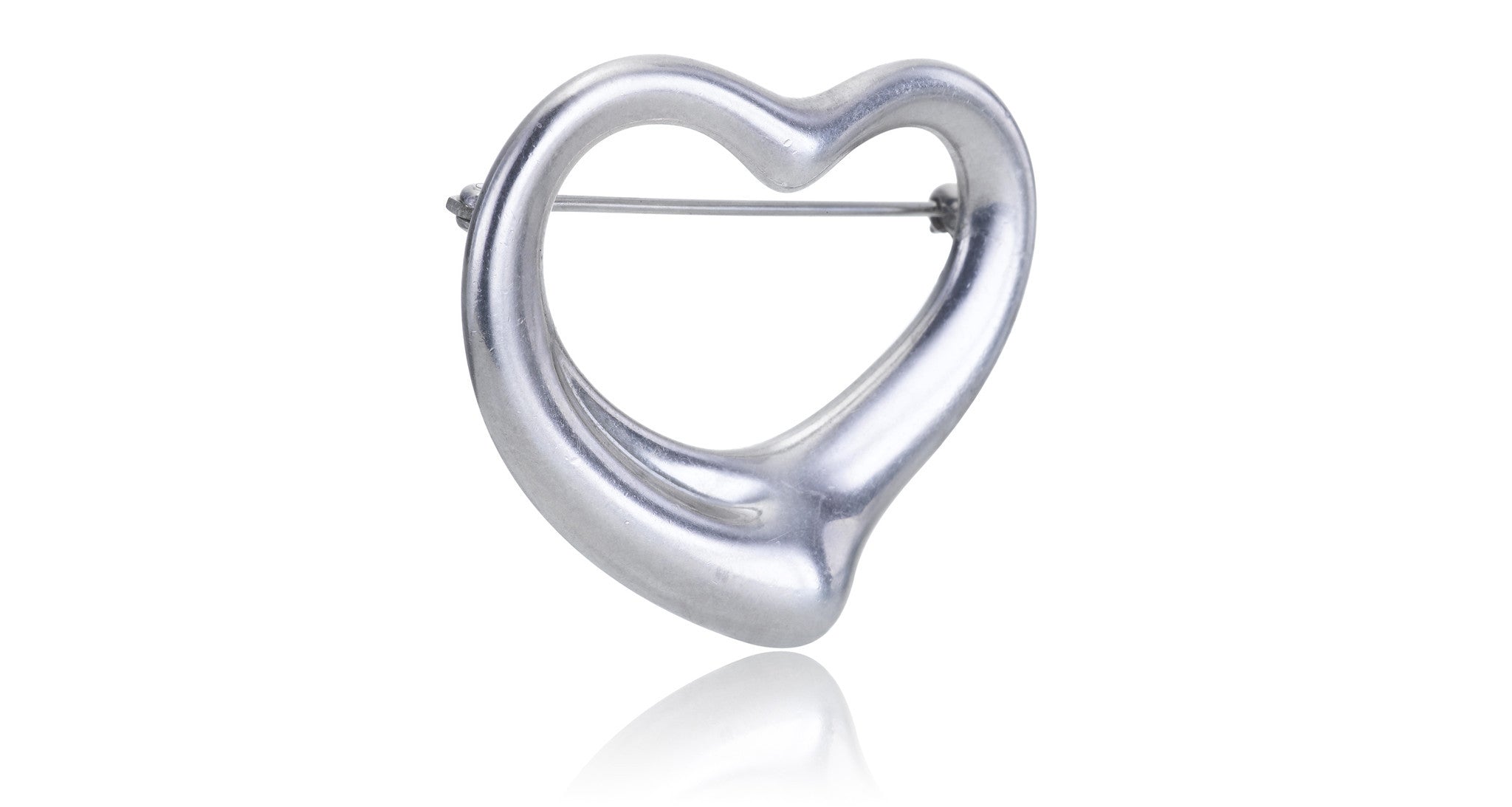 アクセサリー - CLASSICGENTLEMAN HEART PIN - SILVER CLASSICGENTLEMAN HEART PIN - SILVER