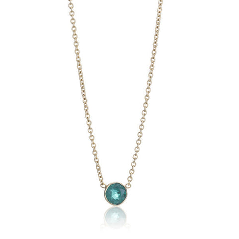 Emerald & Gold Necklace