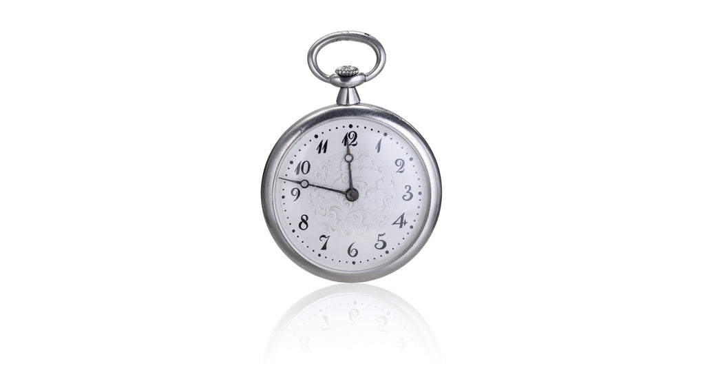 Platinum & Diamond Watch Pendant