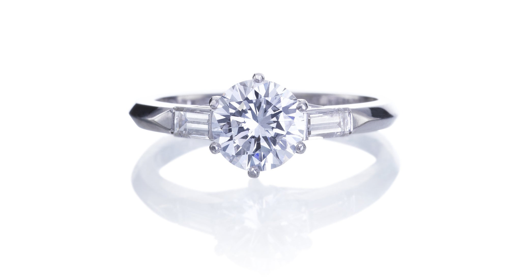 Tiffany & Co. 1.39ct Center Engagement Ring