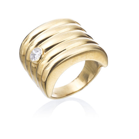 Gold & Diamond Ring