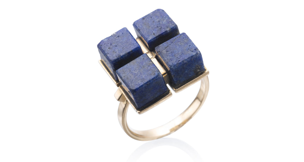 Lapis & Gold Ring