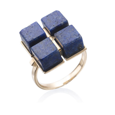 Lapis & Gold Ring