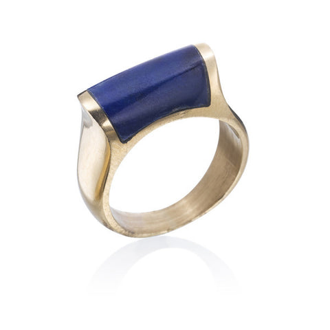 Lapis & Gold Ring